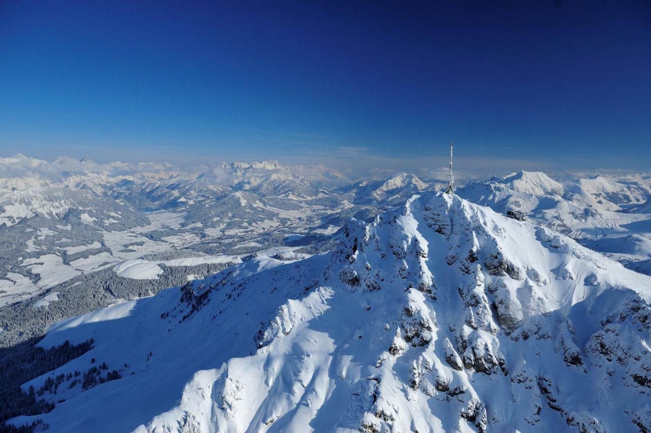 Das Stefan - Ferienwohnungen In Den Kitzbueheler Alpen Oberndorf in Tirol Luaran gambar