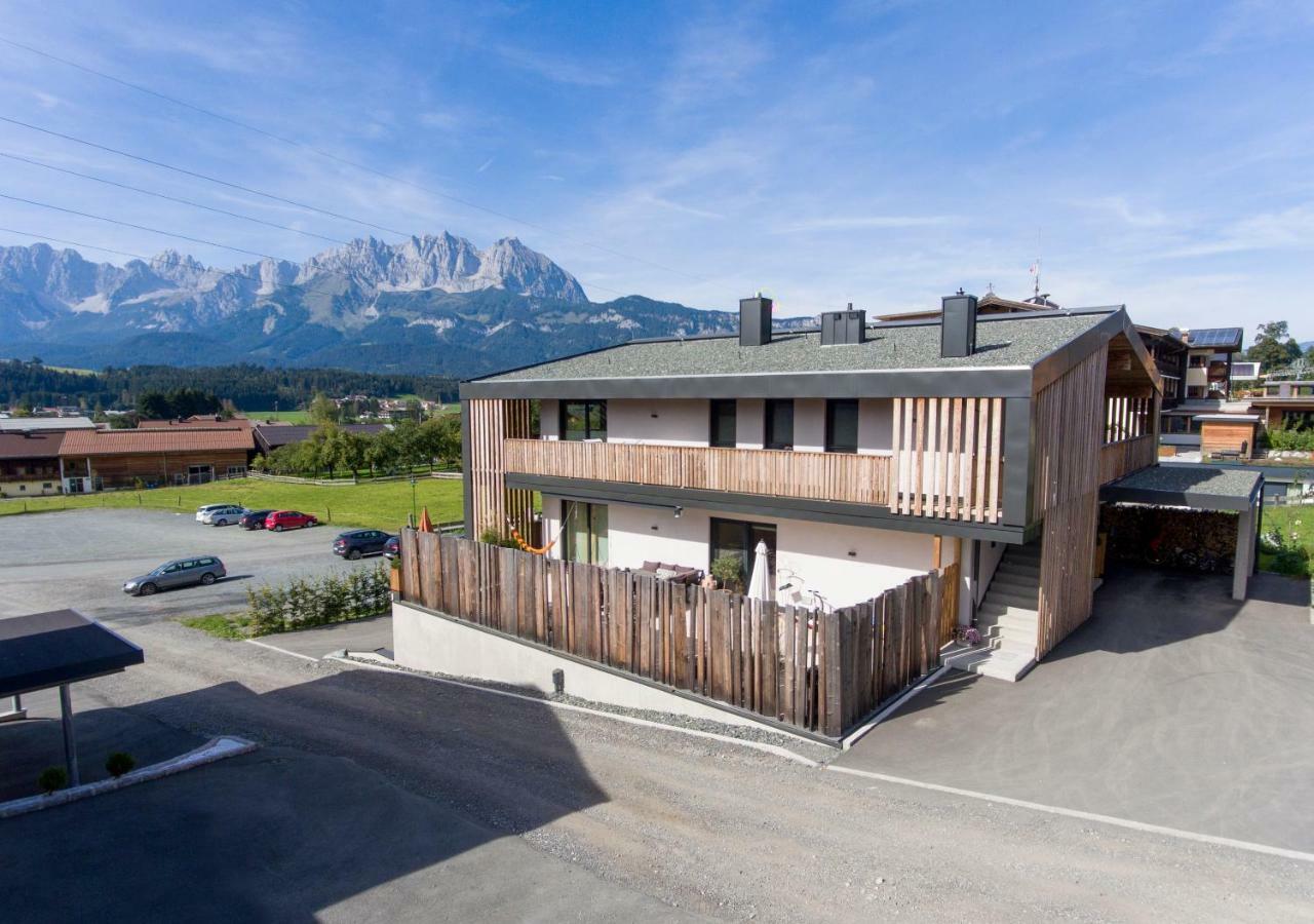 Das Stefan - Ferienwohnungen In Den Kitzbueheler Alpen Oberndorf in Tirol Luaran gambar